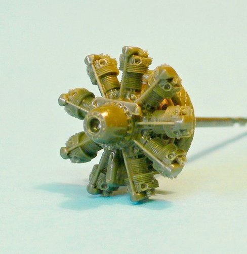 Radial Engines & Wheels 72016 1:72 Bristol Mercury Engine