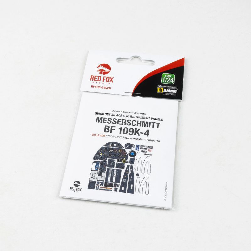 Red Fox Studio RFS-24026 1:24 Messerschmitt Bf-109K-4