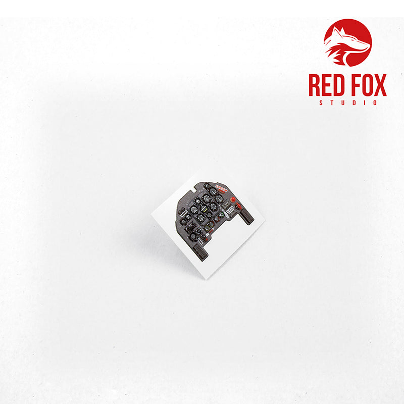 Red Fox Studio 32004 1:32 Junkers Ju-87G-2 'Stuka' Quick Set 3D Acrylic Instrument Panel