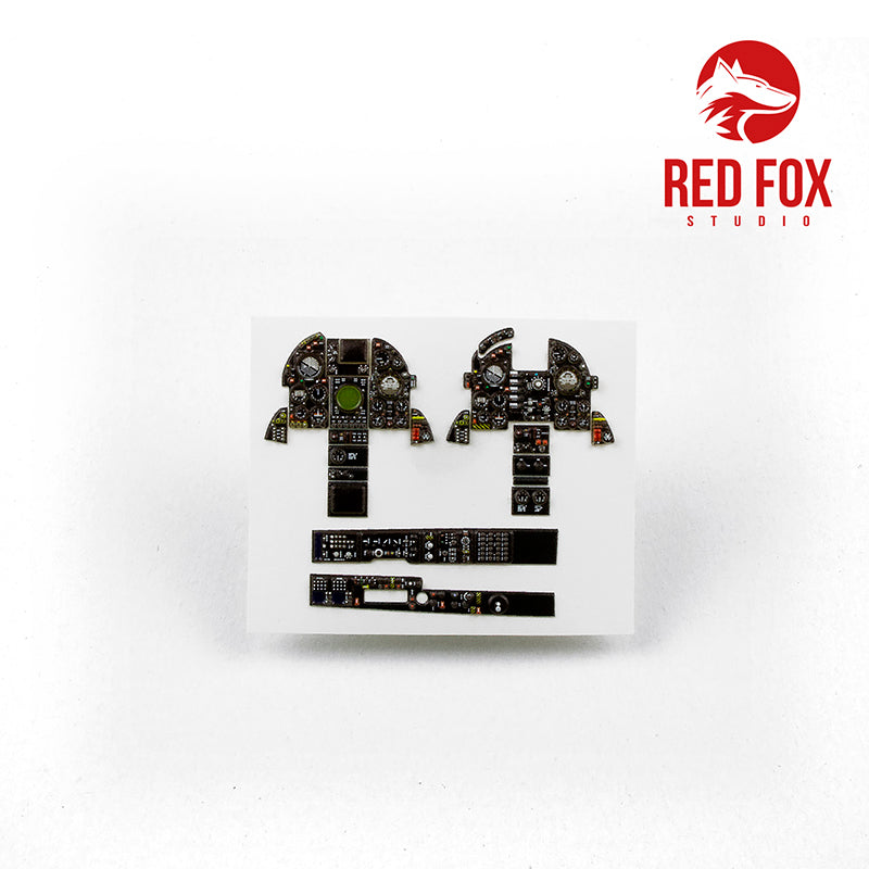 Red Fox Studio 32011 1:32 Dassault-Mirage IIIE/RD/O Quick Set 3D Acrylic Instrument Panel