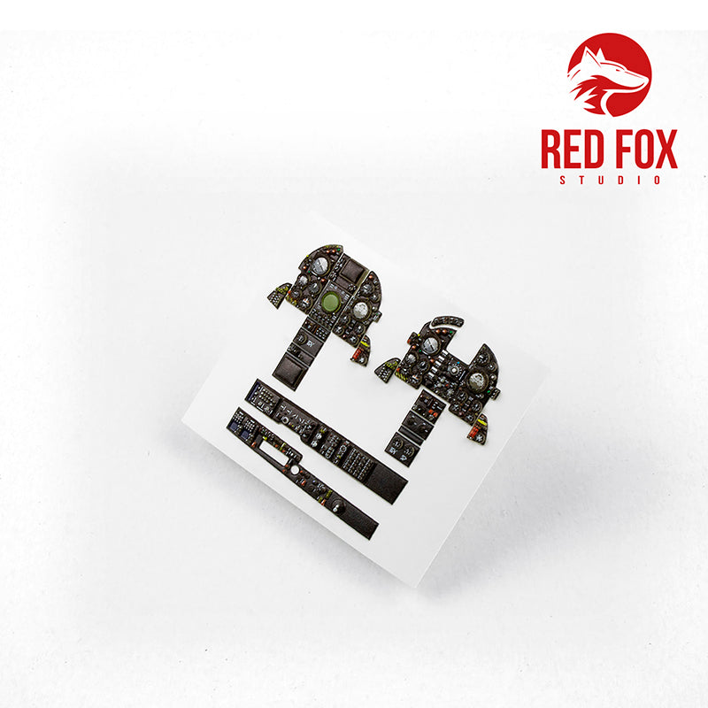 Red Fox Studio 32011 1:32 Dassault-Mirage IIIE/RD/O Quick Set 3D Acrylic Instrument Panel