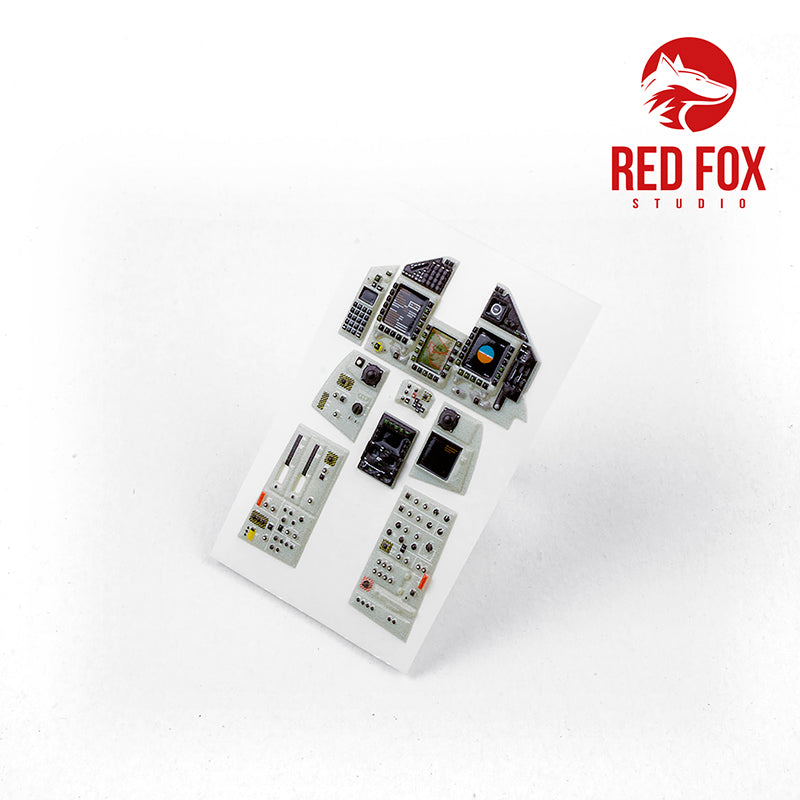 Red Fox Studio 32018 1:32 Eurofighter EF-2000A Typhoon Quick Set 3D Acrylic Instrument Panel