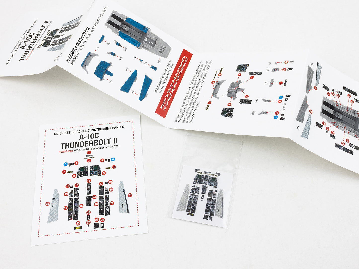 Red Fox Studio RFSQS-48200 1:48  A-10C Thunderbolt II