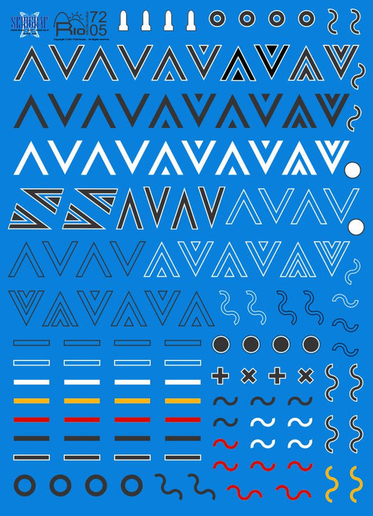 FCM RIO72005 1:72 Staffel, Gruppe and Geschwader Markings