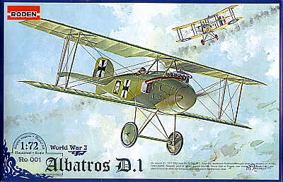 Roden 001 1:72 Albatros D.I