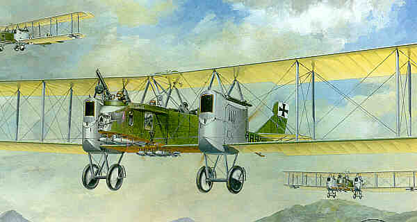 Roden 002 1:72 Gotha G.II / G.III bomber.