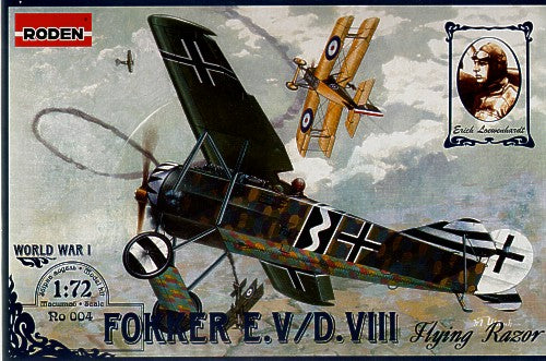 Roden 004 1:72 Fokker E.V / D.VIII