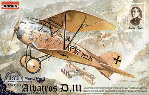 Roden 026 1:72 Albatros D.III Oeffag s.253