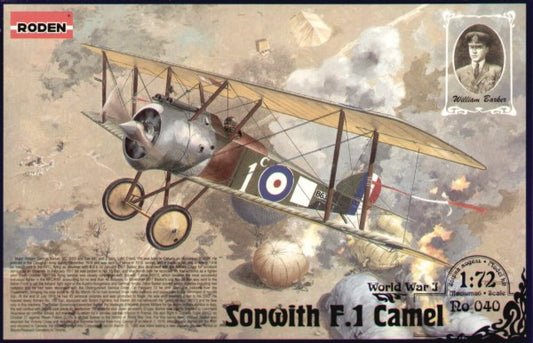 Roden 040 1:72 Sopwith Camel F.1