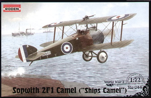 Roden 044 1:72 Sopwith Camel 2F.1