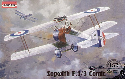 Roden 051 1:72 Sopwith Camel 'Comic Fighter'