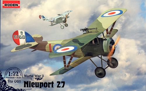 Roden 061 1:72 Nieuport N.27