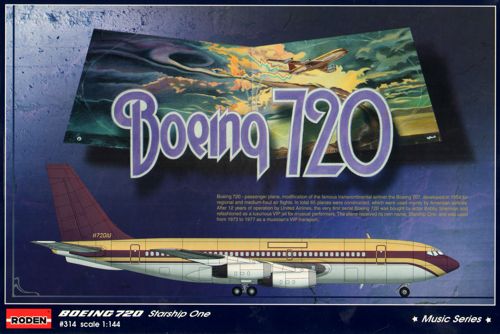 Roden 314 1:144 Boeing 720 'Starship 1'