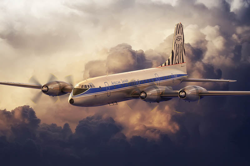 Roden 326 1:144 Bristol Britannia 175 African Safari