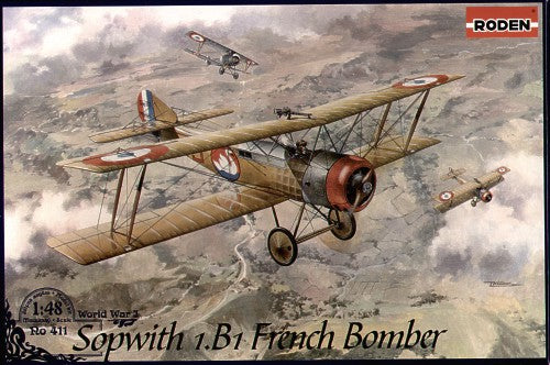 Roden 411 1:48 Sopwith 1B1 Camel French bomber