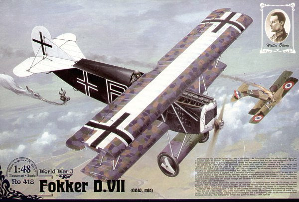 Roden 418 1:48 Fokker D.VII OAW (Mid)