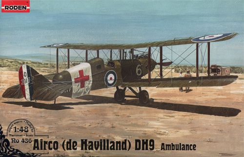 Roden 436 1:48 AirCo/de Havilland DH.9 Ambulance
