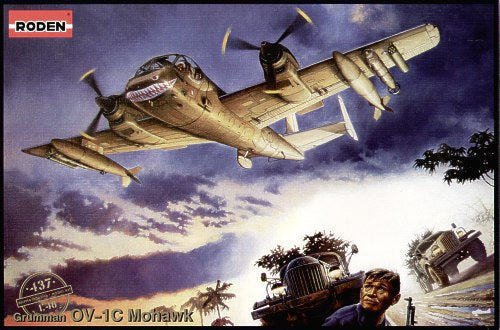 Roden 437 1:48 Grumman OV-1C Mohawk