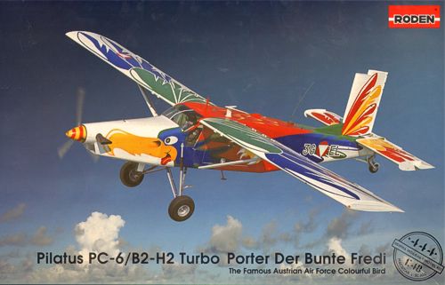 Roden 444 1:48 Pilatus PC-6 /B1-H2 Der Bunte Fredi