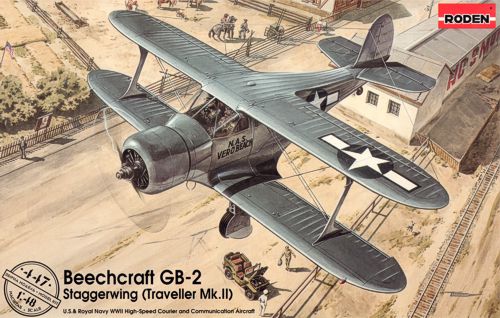 Roden 447 1:48 Beechcraft GB-2 Traveller Mk.II