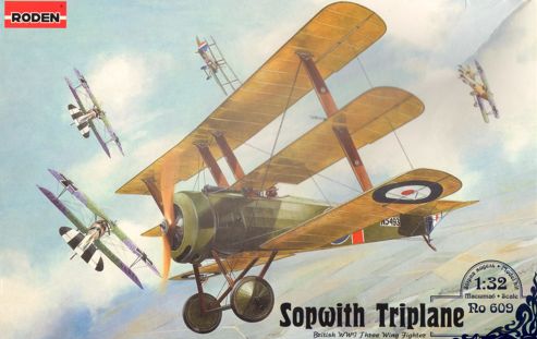 Roden 609 1:32 Sopwith Triplane