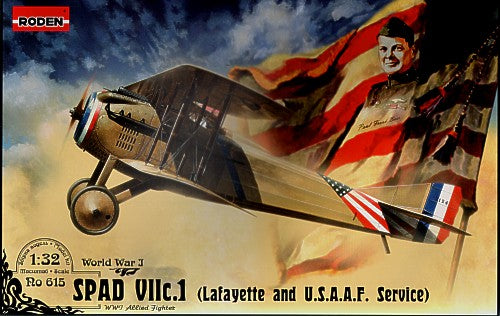 Roden 615 1:32 Spad VIIC.I Lafayette and U.S.A.A.F Service