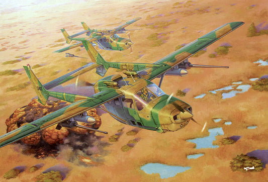 Roden 628 1:32 Cessna Type 337 Lynx Rhodesian War