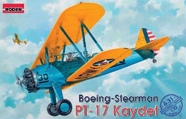 Roden 631 1:32 Stearman PT-17 Kaydet