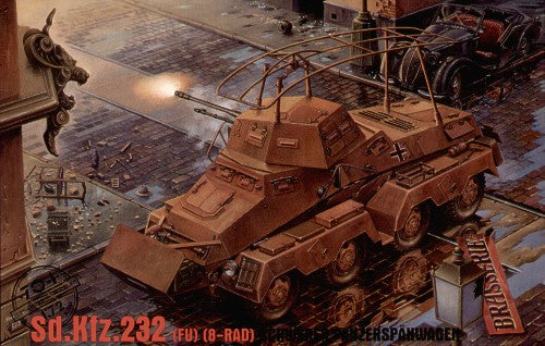 Roden 704 1:72 German Sd.Kfz.232 (FU) (8-Rad) Schwerer Panzerspahwagen