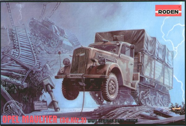 Roden 715 1:72 Opel Maultier (Sd.Kfz.3)