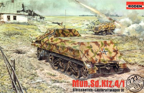 Roden 722 1:72 Munitionskraftwagen fur Nebelwerfer, Sd.Kfz.4