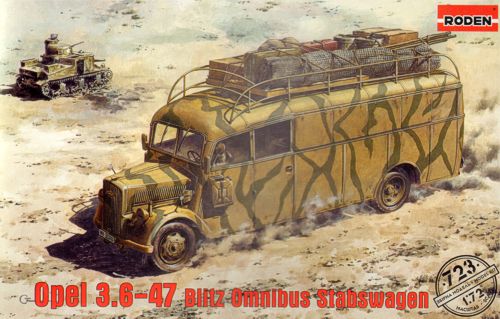 Roden 723 1:72 Opel 3.6-47 Blitz Stabswagen