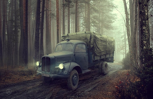 Roden 740 1:72 Borgward B3000 lorry (NEW TOOLING IN 2026)