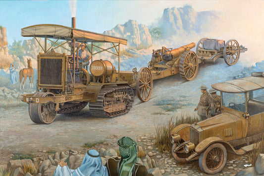 Roden 814 1:35 Holt 75 Artillery Tractor & BL 8-inch Howitzer Mk VI