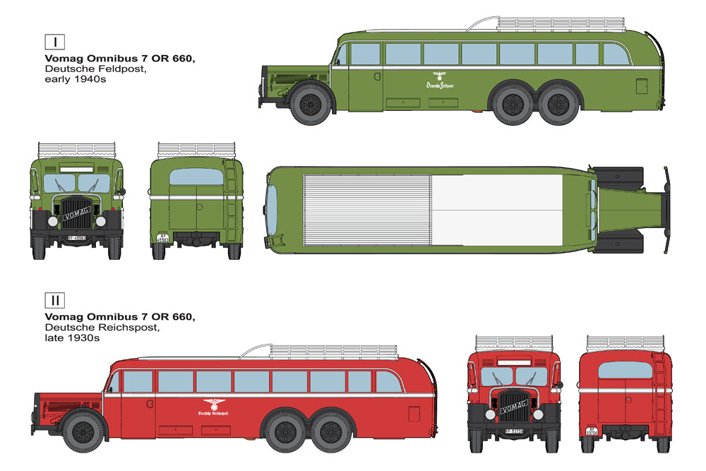 Roden 824 1:35 Vomag Omnibus 7 OR 660