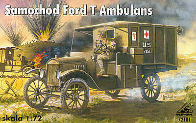 RPM 72101 1:72 Ford Model T Ambulance