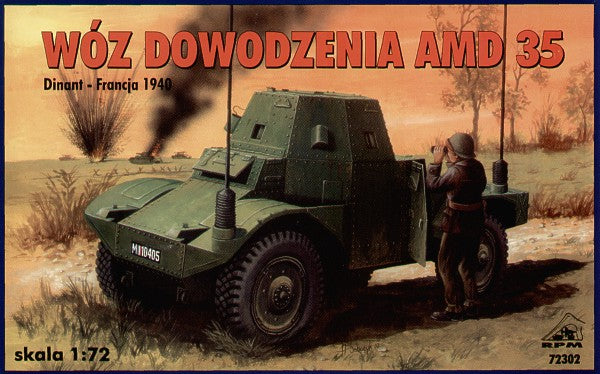 RPM 72302 1:72 Command Radio Vehicle on AMD35 Chassis