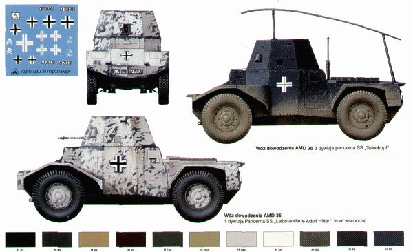 RPM 72302 1:72 Command Radio Vehicle on AMD35 Chassis