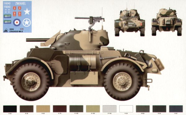 RPM 72310 1:72 Staghound Mk.II