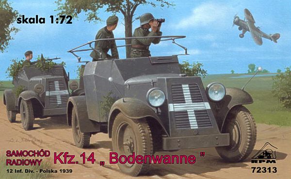 RPM 72313 1:72 Radio Car Kfz.14 'Adler'