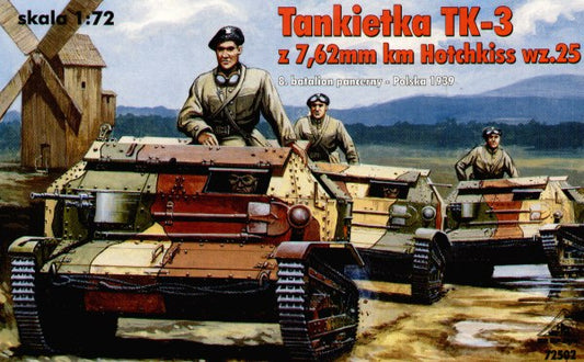 RPM 72502 1:72 Tankietka TK-3 with 7,62mm Hotchkiss wz.25