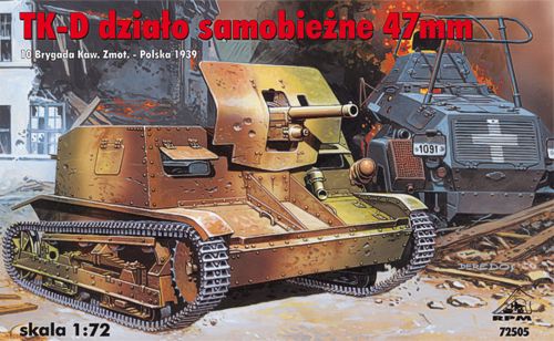 RPM 72505 1:72 TK-D 47mm Self Propelled Gun