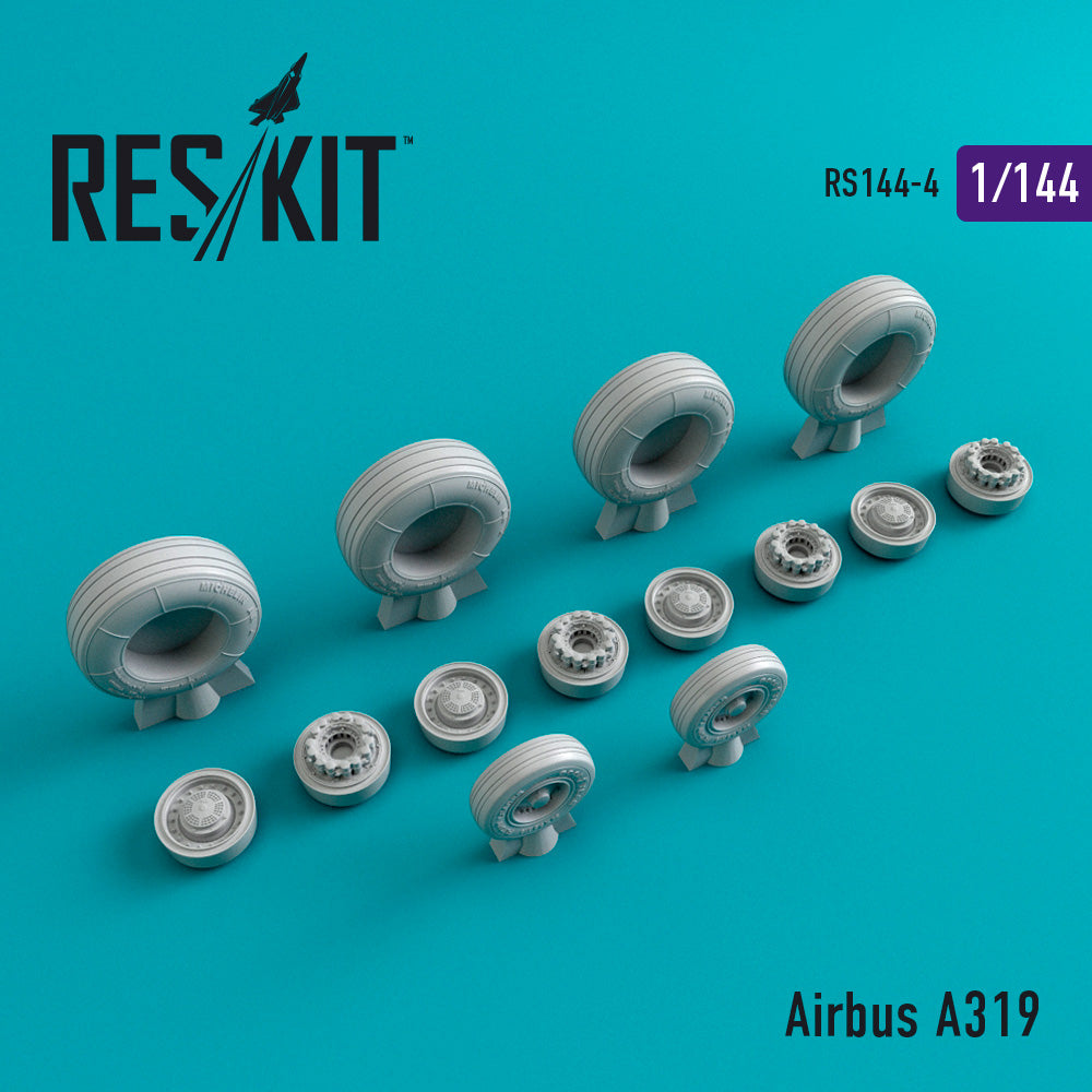 ResKit RS144-0004 1:144 Airbus A319 Wheels Set