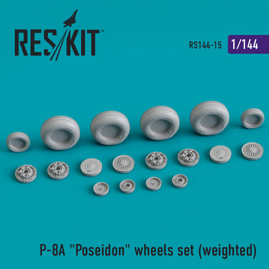 ResKit RS144-0015 1:144 Boeing P-8A Poseidon Wheels Set (Weighted)