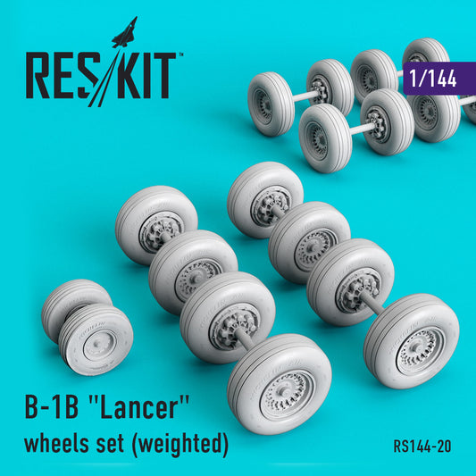 ResKit RS144-0020 1:144 Rockwell B-1B Lancer Wheels Set (Weighted)