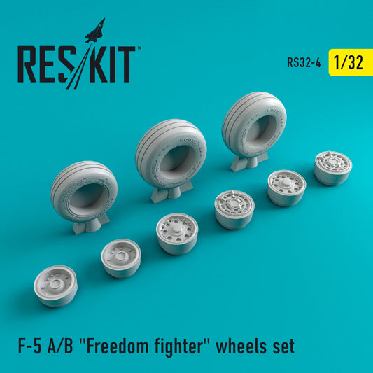 ResKit RS32-0004 1:32 Northrop F-5A/B Freedom Fighter Wheels Set