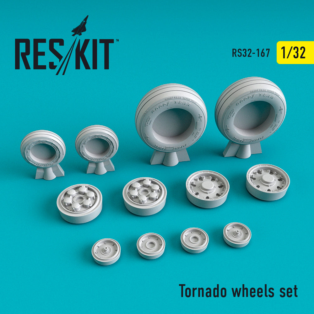 ResKit RS32-0167 1:32 Panavia Tornado Gr.4 Wheels Set