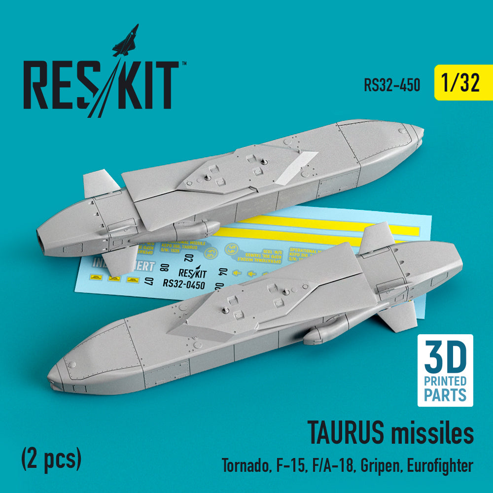 ResKit RS32-0450 1:32 TAURUS missiles (2 pcs)