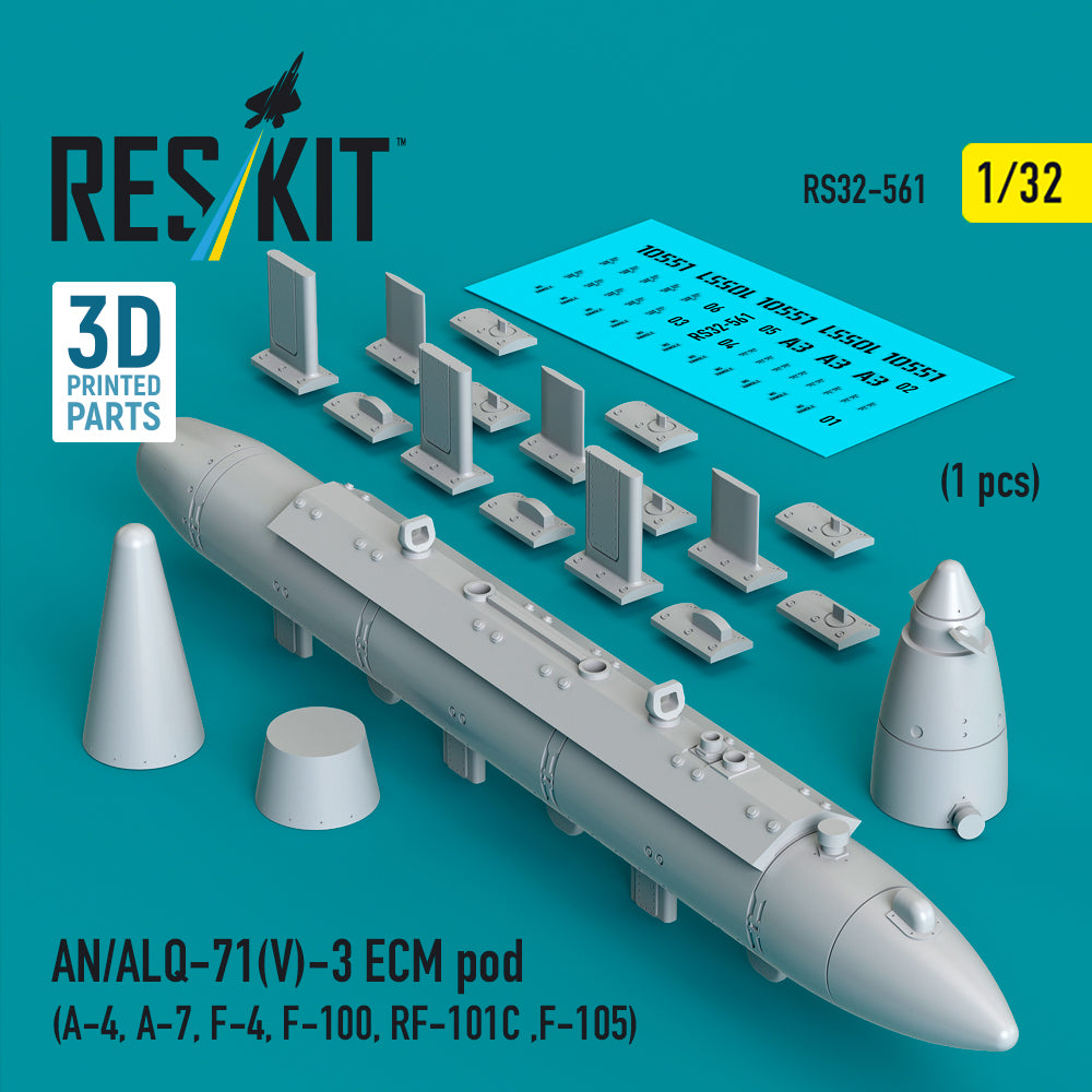 ResKit RS32-561 1:32 AN/ALQ-71(V)-3 ECM pod