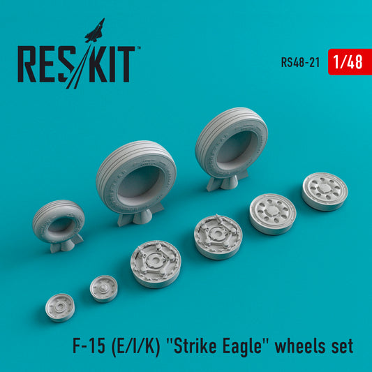 ResKit RS48-0021 1:48 F-15E/F-15I/F-15K Strike Eagle wheels set